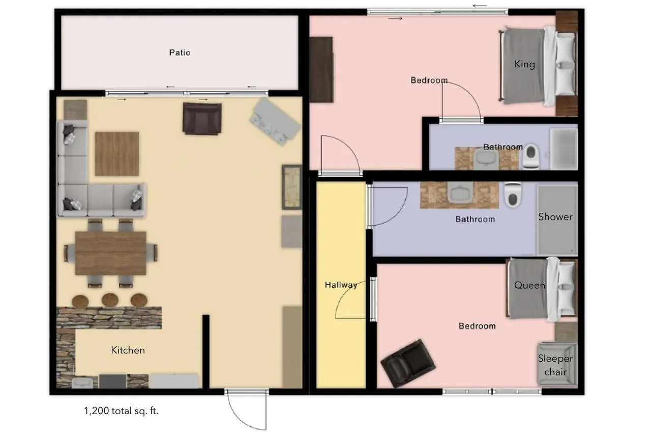 Riverside Dream! Quiet Spot W Deck, 5 Min Walk To Gondola & Main St, *