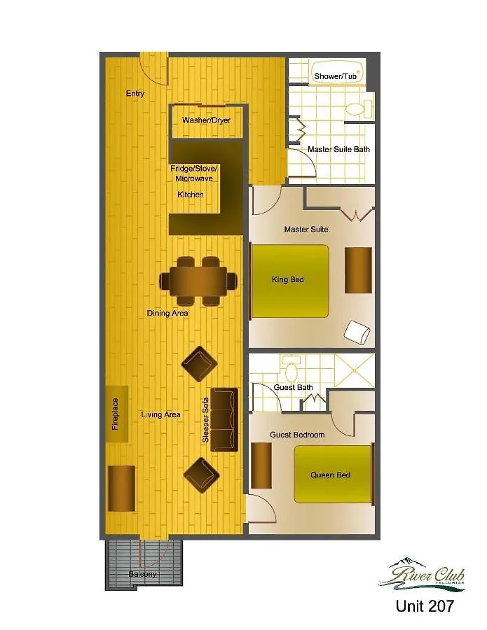 River Club 207 By Alpine Apartment Telluride